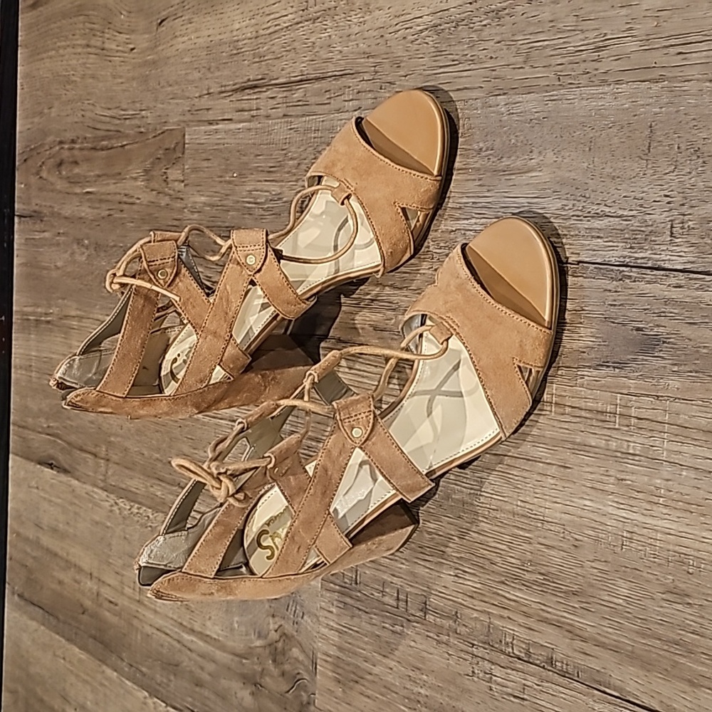 Sam Edelman Circus Cage Sandal Emelia- Sz 8, 3.5" heel